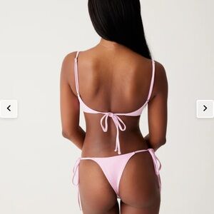 Frankies Bikinis - Nick Cotton Top French Rose